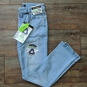 D. Jeans High Waist Faded Girlfriend Jeans